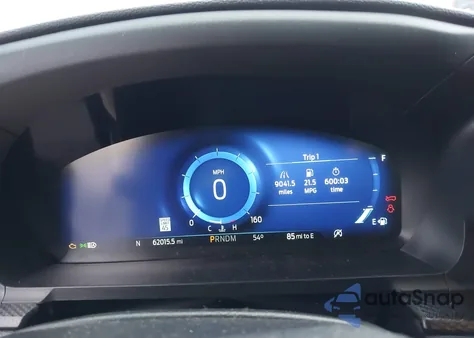 2022 Ford Explorer St из США, поврежденный, VIN 1FM5K8GCXNGC49575